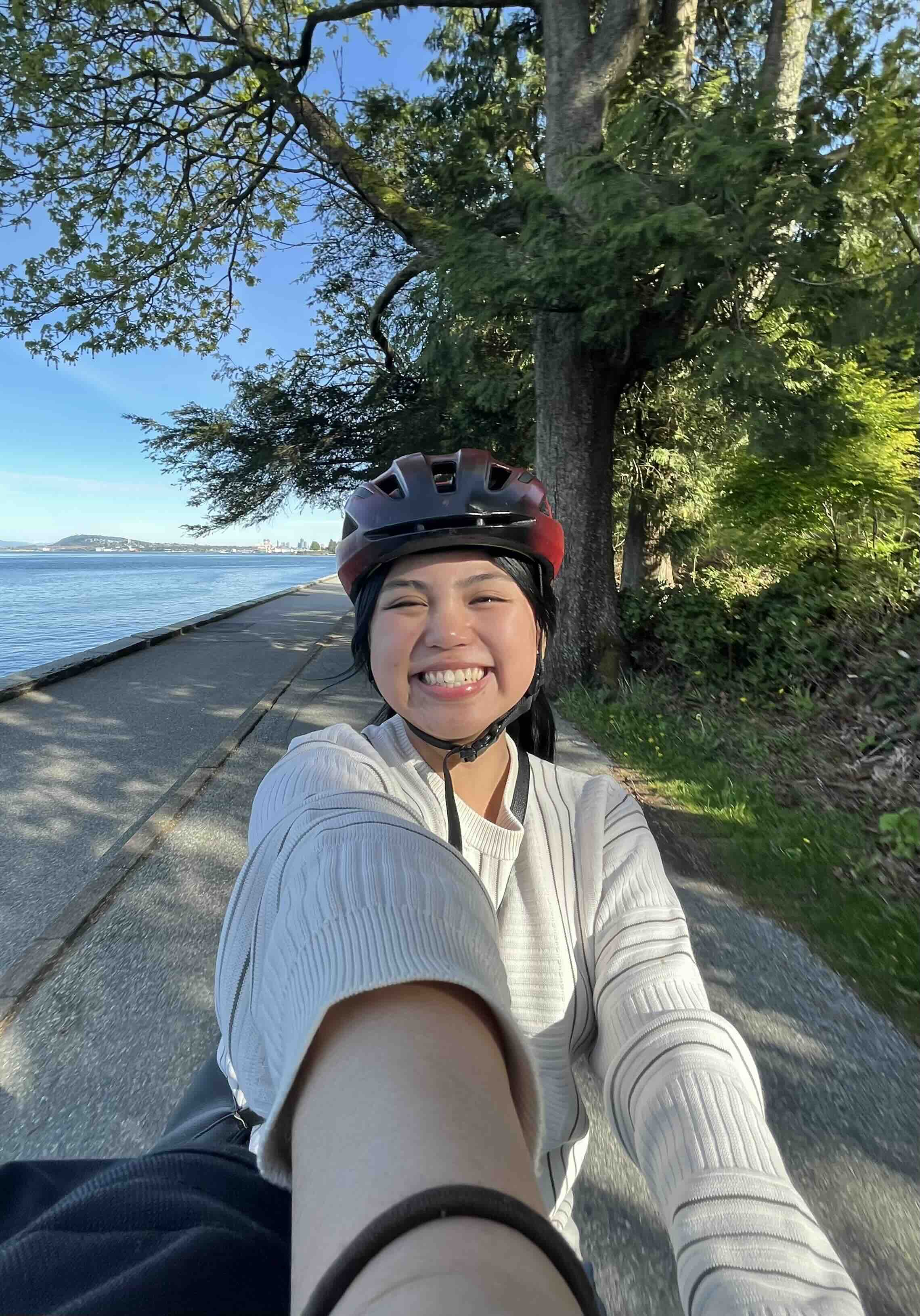 Profile picture with bike